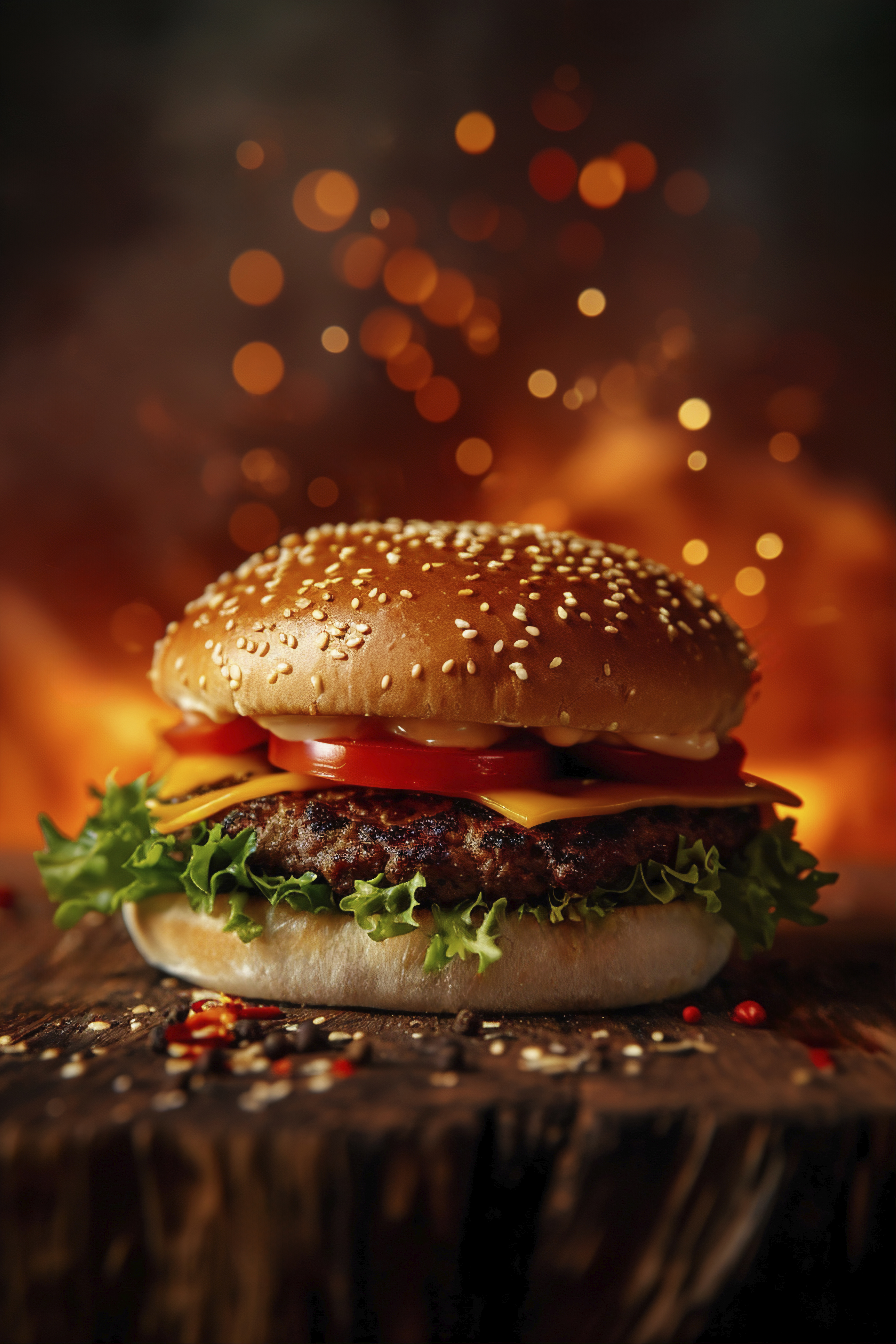 Burgers Menu